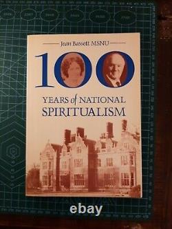 100 Years of National Spiritualism Jean Bassett Book 1990 personalised signed