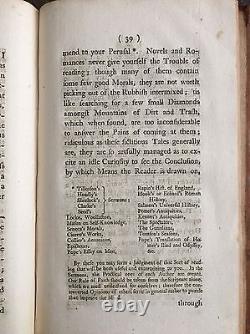 1761 Unfortunate Mother's Advice To Her Absent Daughters Signed 1st Edition Book