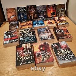 18 X Simon Scarrow Book Bundle The Eagle Series 1 Book Signed, Few 1st Edition