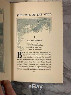 1903 The Call Of The Wild First Edition Book with Jack London Signed Check. COA