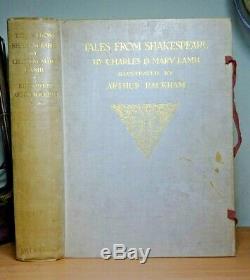 1909 Tales From Shakespeare ARTHUR RACKHAM Signed Deluxe Limited Edition Book