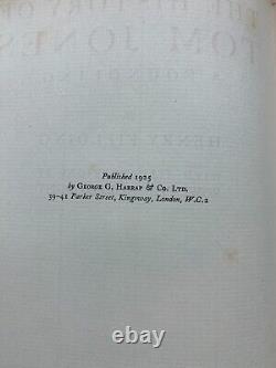 1925 Signed 1st Ed Limited Edition The History Of Tom Jones Antique Book (p7)