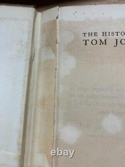 1925 Signed 1st Ed Limited Edition The History Of Tom Jones Antique Book (p7)