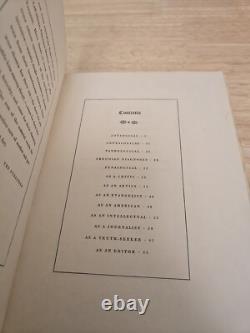 1928 Vintage Book Menckeniana A Schimpflexikon Signed Limited Edition #36/80