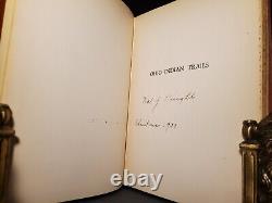 1933 SIGNED LIMITED EDITION OHIO INDIAN TRAILS Frank Wilcox ILLUSTRATED Book