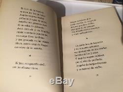 1933 book ROMANCERO GITANO SIGNED by FEDERICO GARCIA LORCA ART 1st edition poems