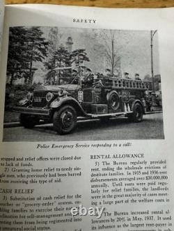 1939 New York Advancing Book Signed 1st Edition World's Fair Edition Rare