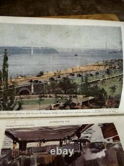 1939 New York Advancing Book Signed 1st Edition World's Fair Edition Rare