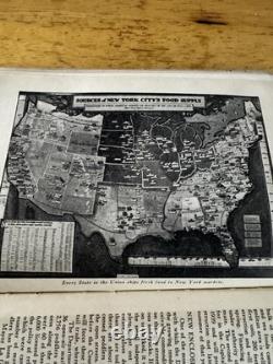 1939 New York Advancing Book Signed 1st Edition World's Fair Edition Rare