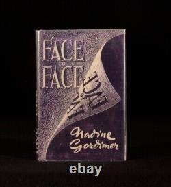 1949 Nadine Gordimer Face to Face Short Stories First Edition Signed