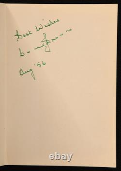 1956 The Taipan and the Pillow Book by Courtney Browne First Edition Signed