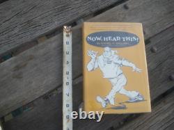 1965 NOW, HEAR THIS Fine HC/DJ 1st Edition Signed Book Daniel V. Gallery