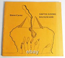 1968 Poet Poetry Steve Carey Smith Going Backward First Edition Book Signed