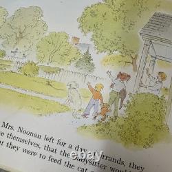 1978 Author Signed Oh, Were They Ever Happy! Book by Peter Spier 1st Edition 2nd