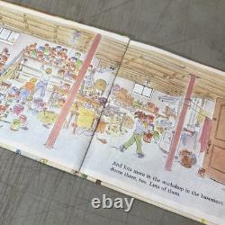 1978 Author Signed Oh, Were They Ever Happy! Book by Peter Spier 1st Edition 2nd