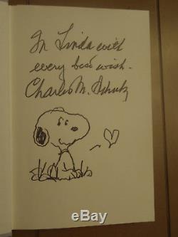 1989 Good Grief 1st Edition Snoopy Drawing Signed Charles M. Schulz