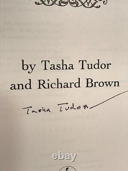 1992 The Private World of Tasha Tudor 1st edition SIGNED victorian children book