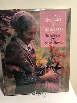 1992 The Private World of Tasha Tudor 1st edition SIGNED victorian children book