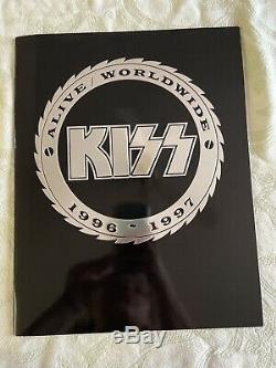 1994 Kiss KISSTORY Coffee Table Book Signed Edition & Alive/WorldWide Pamphlet