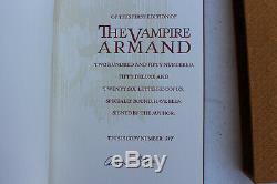 1998 Anne Rice Vampire Armand Signed Numbered Limited Edition Book 1st Edition