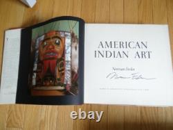 1st Edition 1965 American Indian Art By Norman Feder Book Signed By Author