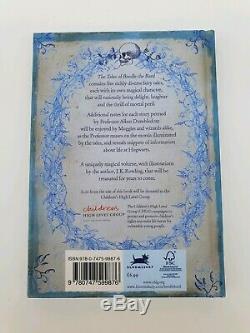 1st Edition 1st print SIGNED book J. K. Rowling- Beadle The Bard, Harry Potter