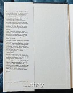 1st Edition Book Signed By Lester Piggott/Dick Francis LESTER THE OFFICIAL BIO