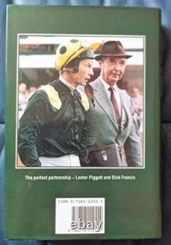 1st Edition Book Signed By Lester Piggott/Dick Francis LESTER THE OFFICIAL BIO