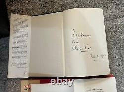 2 X Winston Churchill First Edition Books 1 Signed By Author