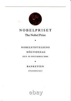2000 Nobel Prize First Edition Autographed by BOTH Author and Translator