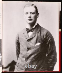 2003 Churchill Celia Sandys Signed First Edition Dust Wrapper Illustrated