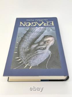 2003 ERAGON Signed & Lined by Christopher Paolini TRUE 1st Ed 1st Printing NM