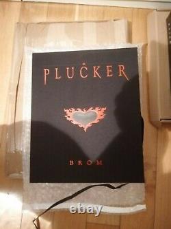 2005 BROM Limited Edition signed Book THE PLUCKER w Original Pencil Sketch