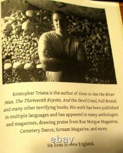 2021 A Cold Place For Dying by Kristopher Triana SIGNED Limited Edition PB Book
