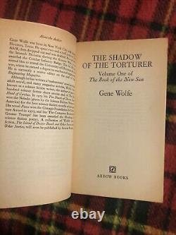 4x Gene Wolfe? Signed Copy Complete Book of the New Sun All Arrow Firsts