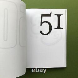 87 / Jonathan Ellery Browns Design Typographic Book 2006 SIGNED Limited Edition