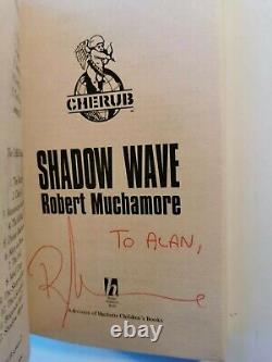 8x Robert Muchamore, 8 Signed, 7 1st Edition book series Cherub & Henderson Boys