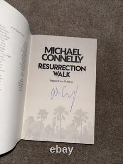 8x all Signed Michael Connelly HB Books Bosch Ballard Haller
