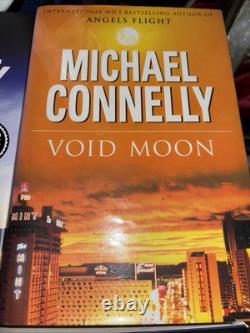 8x all Signed Michael Connelly HB Books Bosch Ballard Haller