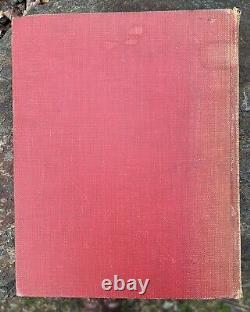 A Christmas Carol by Charles Dickens 1938 Antique Hardcover Book SIGNED