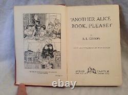 A L Gibson / H R Millar SIGNED Another Alice Book Please! 1st 1924, Castle