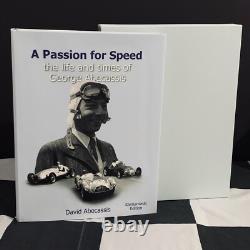 A Passion For Speed George Abecassis Book Signed Special Klemantaski Edition Hwm