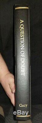 A Question of Doubt by John Wayne Gacy #44 signed First Edition Book Never Read