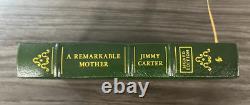 A Remarkable Mother by Jimmy Carter Hardcover Book Signed Edition with COA