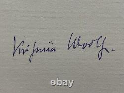 A Room of One's Own / Virginia Woolf 1929 Signed 1st Edition Book #'d Rare