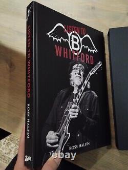 AEROSMITH Brad Whitford SIGNED Slipcase Deluxe Ltd Numbered Rufus Ross Halfin