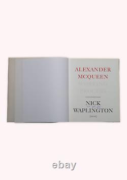 ALEXANDER McQUEEN Working Process Nick Waplington SIGNED 1st Edition RARE