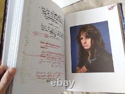 ALICE COOPER SIGNED Slipcase Deluxe Ltd/Limited Numbered + fold-out poster inc