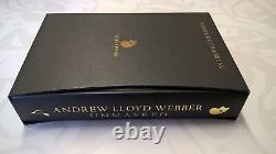 ANDREW LLOYD WEBBER Unmasked HAND SIGNED LIMITED EDITION Slipcased Hardback Book