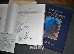 ART OF THE LION KING, Signed 4X, Slipcase + Sericel, Limited Edition, 1994 Disney